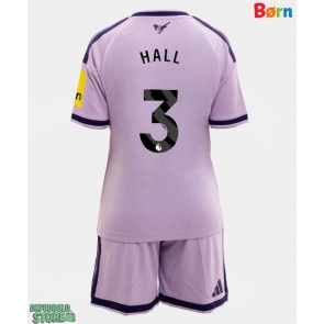 Newcastle United Lewis Hall #3 Replika Babytøj Tredje sæt Børn 2026-27 Kortærmet (+ Korte bukser)